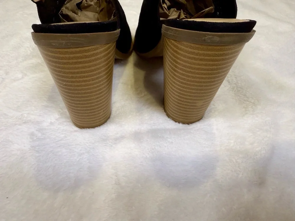 Dolce Vita Peep‎ Toe Booties Womens Size 7.5 - Picture 3 of 7